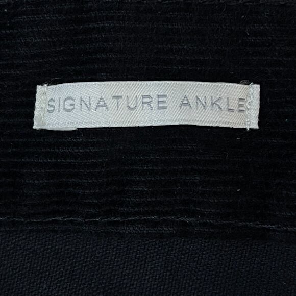 New Talbots Stretch Corduroy Straight Leg Signature Ankle Pant Women's Size 16 - Picture 5 of 8